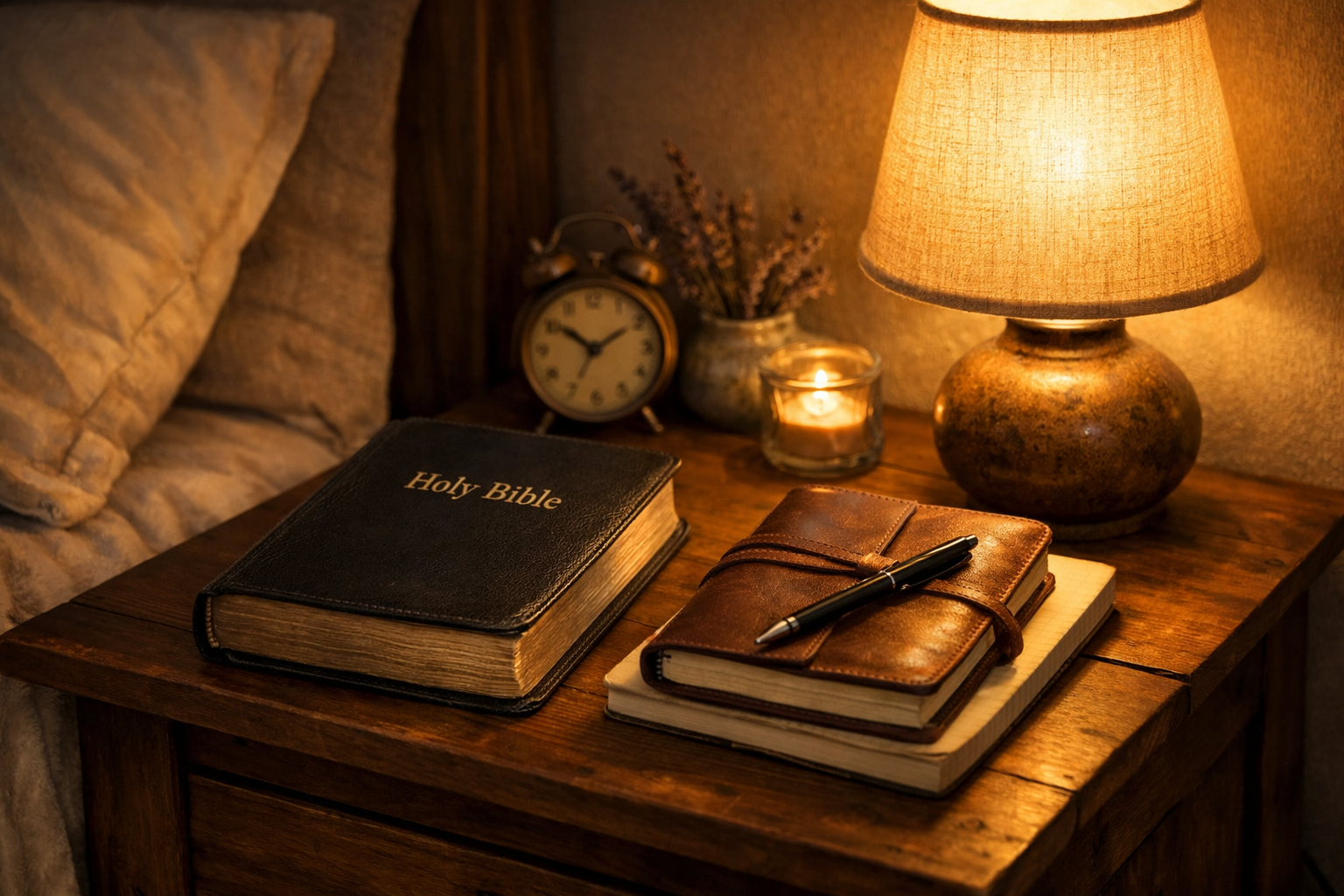 Night Devotionals Before Bed: 10 Scriptures for Peaceful Sleep